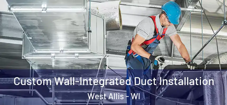  Custom Wall-Integrated Duct Installation West Allis - WI